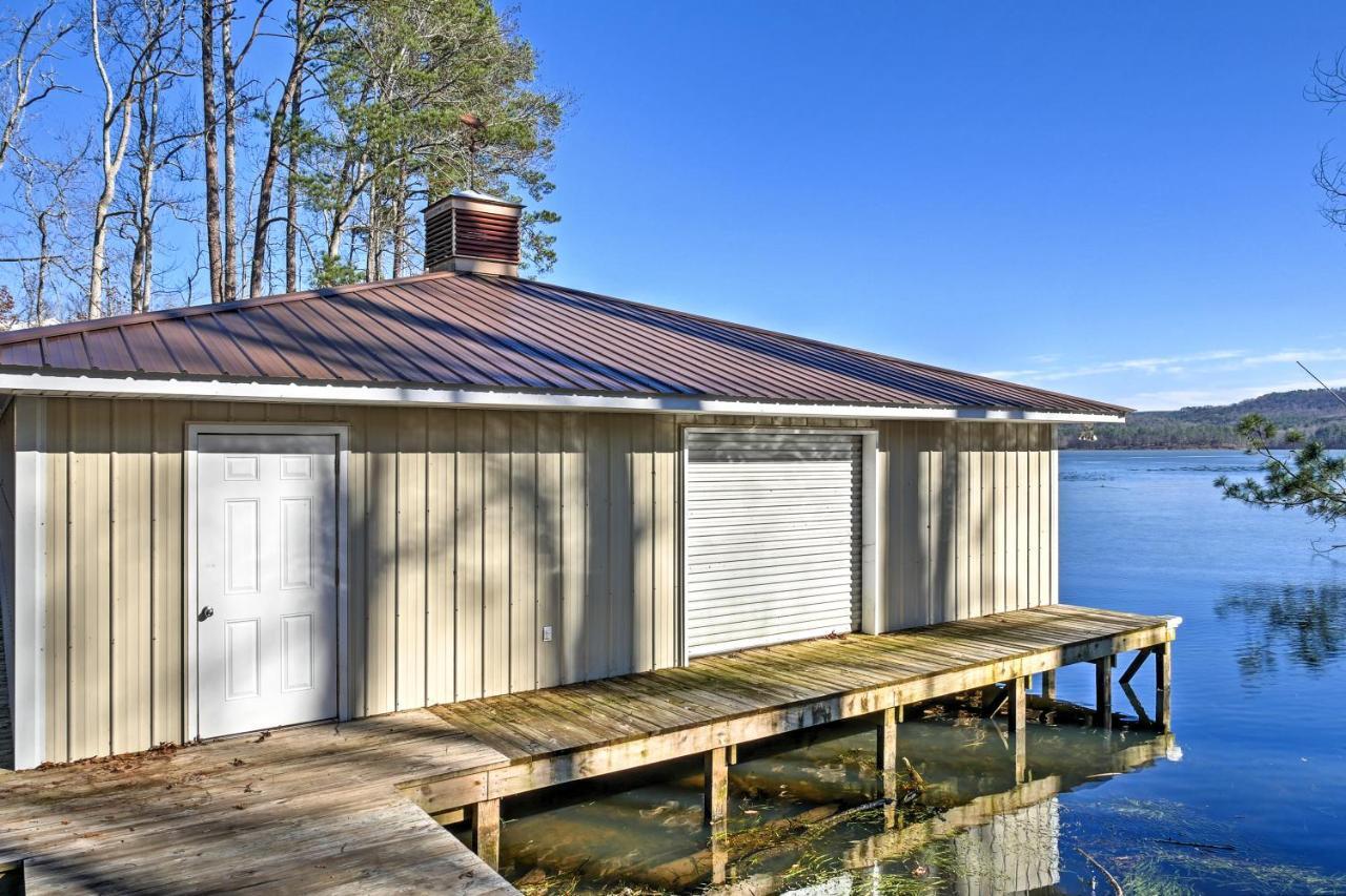 Paradise Cove Cabin With Boathouse And Dock ガンターズビル エクステリア 写真